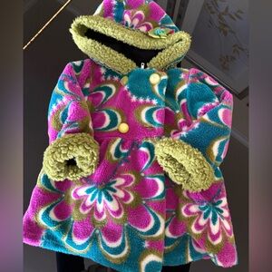 Vintage fleece girl jacket